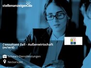 Consultant Zoll - Außenwirtschaft (m/w/d) - Neckarsulm