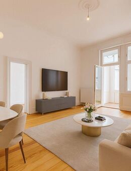 Erstbezug nach Sanierung - Charmante Altbauwohnung mit drei Zimmern, Wintergarten, Balkon und Aufzug - Frankfurt (Main)