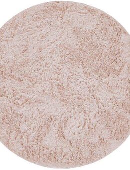 Paco Home Hochflor-Teppich Silky 591, rund, Höhe: 37 mm, Uni Farben, besonders weich und kuschelig