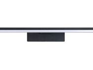 EGLO Spiegelleuchte PANDELLA 1 Wandlampe, Badezimmerlampe, schwarz, weiß, IP44, LED wechselbar, Neutralweiß, LED, Bad, Badezimmer, klassisch, modern, minimalistisch, 40x12x4cm