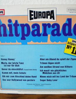 Europa Hitparade No 11-Orchester Udo Reichel-Vokal Produktion-Vinyl-LP,70er Jahre - Linnich