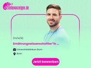 Ernährungswissenschaftler*in (m/w/d) Eltern-Kind-Zentrum - Abteilung für Allgemeine Pädiatrie - Bonn