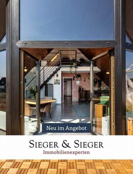 Einzigartige Maisonette-Wohnung mit Dachterrasse und modernem Wohnkomfort - Siegburg