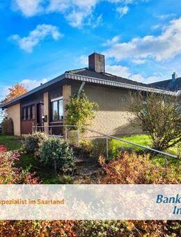 Gepflegter Bungalow (Fertighaus) mit großem Garten und Potenzial in Kirkel-Limbach - Kirkel