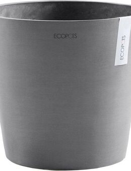 ECOPOTS Blumentopf AMSTERDAM Grey, BxTxH: 30x30x26 cm, mit Wasserreservoir