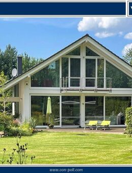Hochwertige und energieeffiziente Architektenvilla in Natur-Oase mit zusätzlichem Bebaungspotential - Heidesee