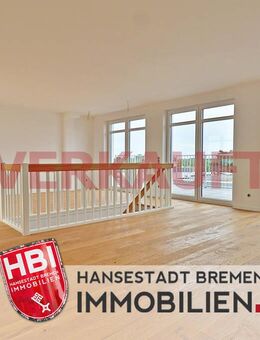 Walle / Neubau / Exklusive 4-Zimmer-Maisonette-Wohnung mit zwei Terrassen - Bremen