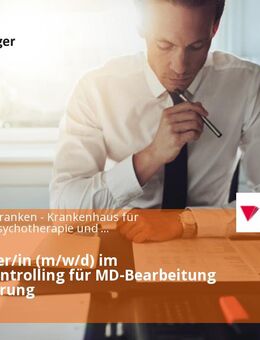 Mitarbeiter/in (m/w/d) im Medizincontrolling für MD-Bearbeitung und Kodierung - Werneck