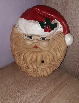 Vintage Weihnachtsmann Kopf mit Bewegungsmelder - Euskirchen Zentrum