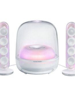 Harman/Kardon SoundSticks 5 2.1 Soundsystem 2.1 (A2DP Bluetooth, AVRCP Bluetooth, Bluetooth, 190 W, 2.1-Channel Bluetooth Speaker mit HDMI)