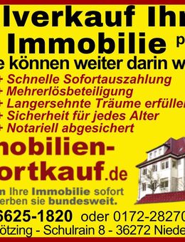 Vollverkauf Plus..."Wir kaufen Ihre Immobilie sofort!" - Reiskirchen
