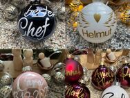 Weihnachtskugel mit Name, Weihnachtskugel personalisiert mit Plott - Heinsberg