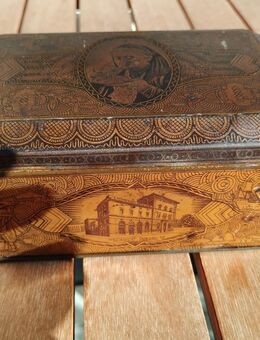 Ca. 100 Jahre alte Blechdose Max Richter Kaffeehandlung Leipzig - Leipzig