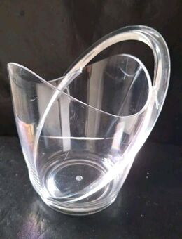 Sektkühler Ø 20cm transparent Champagner Kühler Sekt Kübel Eis Wein Schale - Essen