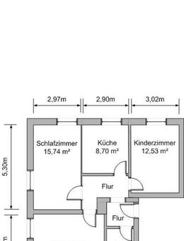 3-Zimmerwohnung mit Blick ins Grüne - Lichtenstein (Sachsen)
