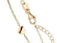 JOBO Armband Glaube Liebe Hoffnung, 925 Silber vergoldet 19 cm