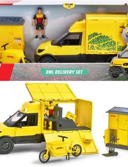 Dickie Toys Spielzeug-Auto DHL Delivery Set