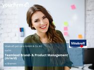 Teamlead Brand- & Product Management (m/w/d) - Bremen
