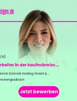 Mitarbeiter in der kaufmännischen Immobilienverwaltung- m/w/d - in Vollzeit - Mönchengladbach