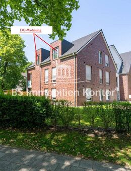 Unikat! Neuwertige DG-Wohnung mit luxuriöser Ausstattung, PKW-Einstellplatz und Balkon! - Aurich