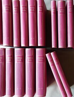 Ein Konvolut der Klassik, Schiller Lenaus, Goethe, Hebbel – der eyecatcher in jeder Schrankwand - Norden Zentrum