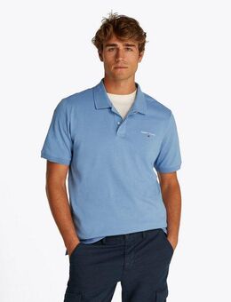 Tommy Jeans Poloshirt TJM REG LINEAR POLO EXT Mit Rundhalsausschnitt