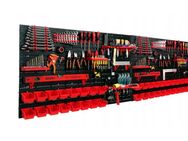 Werkstatt Heimwerker Werkstattregal Werkzeugwand Garage 240x80 cm komplett Set - Wuppertal