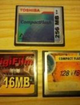 Speicherkarten Compact Flash CN-Memory 16 128 256 MB 1024MB - Hamburg Wandsbek
