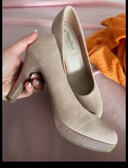 Rosa Glitzer High Heels Gr. 40 - Fronhausen