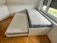 SLÄKT Bett von Ikea mit Matratzen in Ludwigsburg zu verkaufen - Ludwigsburg