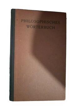 Buch Philosophisches Wörterbuch - Essen
