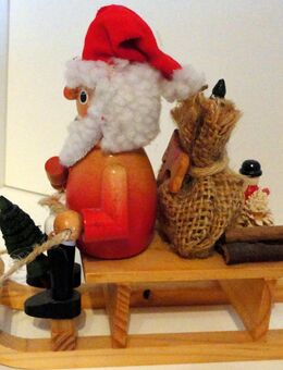 Weihnachtsmann auf Schlitten - Chemnitz