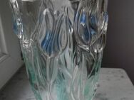 Walther Glas Vase 20 cm Tulpen Deko Blumenvase 1,2 kg Vintage 8,- - Flensburg