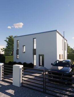 Holzhaus ST Easy 90 mit Flachdach - Silberhausen