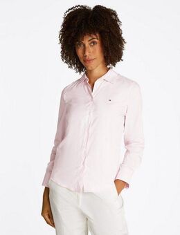 Tommy Hilfiger Hemdbluse ESS POPLIN REGULAR SHIRT im klassischen Stil