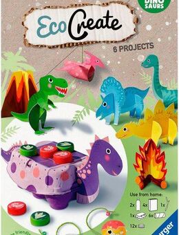 Ravensburger Kreativset Brüllende Dinosaurier, Made in Europe