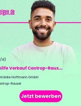 Aushilfe Verkauf (m/w/d) Castrop-Rauxel - Castrop-Rauxel