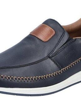 Rieker Slipper Sommerschuh, Schlupfschuh, Freizeitschuh mit aufwändiger Rahmennaht