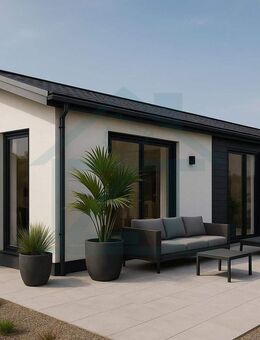 Mini-Villa/Wohnen auf einer Ebene/Preis inkl. Bad, Innen-Außenbeleuchtung - Laasdorf