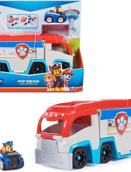 Spin Master Spielzeug-Transporter Paw Patrol - Pup Squad Patroller, mit Chase-Fahrzeug
