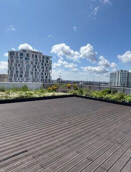 Private Dachterrasse (70 qm) & Garten (120 qm) und Elbphiblick im 9. OG mit Fitness, Co-Working uvm. - Hamburg