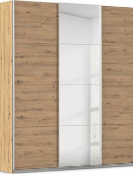 rauch Schwebetürenschrank Kleiderschrank Schrank OTTO´S CHOICE Garderobe AGORDO (in zwei Griff-Farben) Top Innenausstattung, in 4 Breiten und 2 Höhen MADE IN GERMANY