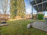 Charmante, ruhige 3-Zimmer-Wohnung mit großzügigem Garten, Hobbyraum & Garage in Unterföhring! - Unterföhring