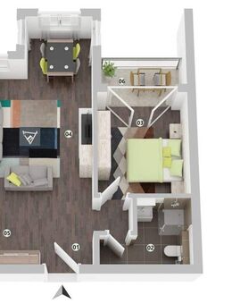 Erstbezug: 2-Zimmer-Wohnung in Top-Lage! - Fürstenwalde (Spree)