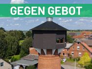Panoramablick auf die Elbe - Wohnen im Wasserturm - Stelle