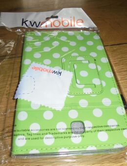 NEU: KW mobile Handytasche- Schutzhülle in grün f. Samsung -Galaxy Tab 3.7 - Plattling