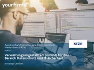 Verwaltungsangestellte/r (m/w/d) für den Bereich Datenschutz und IT-Sicherheit - Kamp-Lintfort