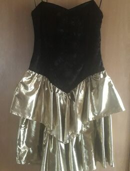 Cocktailkleid schwarz/ gold, Größe 40 - Garbsen
