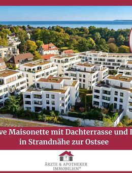 Exklusive Maisonette mit Dachterrasse und Loggia in Strandnähe zur Ostsee - Lübeck