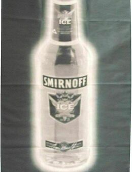Smirnoff Vodka - Black Ice - Werbebanner ca. 120 x 60 cm - Doberschütz